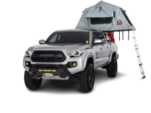 Toyota Tacoma z namiotem dachowym